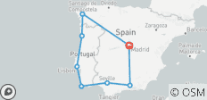  Explore Spain &amp; Portugal (8 destinations) - 8 destinations 