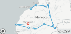  Best of Morocco - 18 destinations 