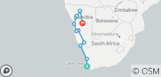  Découverte de la Namibie (10 destinations) - 10 destinations 