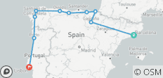  Aventure gastronomique en Espagne et au Portugal - 10 destinations 