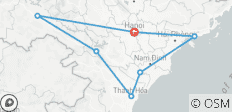  Fantastische Noord –Vietnamese Familievakantie naar Mai Chau , Pu Luong , Ninh Binh &amp; Halong Bay - 7 bestemmingen 