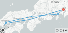  Circuit culturel de 11 jours au Japon : Route de l\'or et au-delà - 7 destinations 