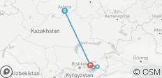  Kasachstan Bucketlist: Abenteuer ins Tal der Schlösser - 6 Destinationen 