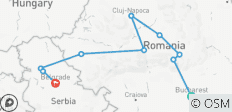  Circuit en petit groupe ; Serbie et Roumanie de Bucarest à Belgrade - 10 destinations 