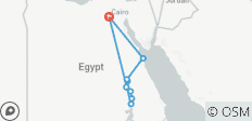  Séjour de 9 jours et 8 nuits au Caire, à Louxor et à Hurghada en Égypte - 9 destinations 