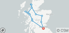  Scottish Highlands From Edinburgh - 5 days - 15 destinations 