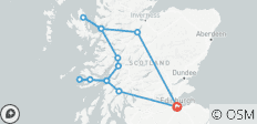  Wildes Schottland - 5 Tage - 13 Destinationen 