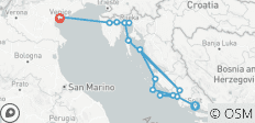  Croisière à Venise et dans les îles croates (de Venise à Sibenik) (2025) - 15 destinations 