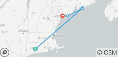  Circuito por la costa de Maine con Portland, Acadia y la bahía de Penobscot - Portland, ME a Freeport, ME - 5 destinos 