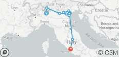  Grande Italia (2025) (Milan to Rome, 2025) - 15 destinations 