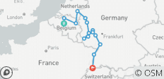  Rhine, Moselle &amp; Belgium Grand Discovery (2025) (Brussels to Basel, 2025) - 15 destinations 