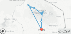  Lemosho Route: Topgids beklimming Kilimanjaro groepsreis in 7 dagen - 9 bestemmingen 