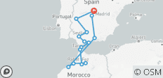  16-Day Tour Madrid, Andalusia &amp; Morocco with Costa del Sol - 15 destinations 