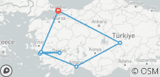  Wunder der Türkei 10 Tage - 7 Destinationen 
