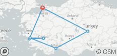  De wonderen van Turkije – 10 dagen - 7 bestemmingen 