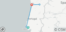  Das Beste von Lissabon &amp; Porto - 7 Tage - 5 Destinationen 