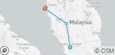  Ronda Ronda : de Kuala Lumpur à Penang - 5 destinations 