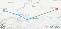  Germany and Austria in 8 days (Covering Munich Salzburg and Vienna) - 4 destinations 