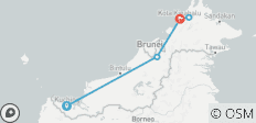  De pracht van Borneo: Kuching naar Kota Kinabalu - 5 bestemmingen 