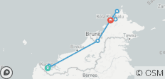  Enchanting Borneo - 9 destinations 