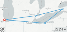  Chicago and Niagara ROT - 5 destinations 