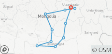  Mongolie - Les hauts lieux et les trésors de la Mongolie en 12 jours - 11 destinations 