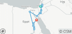  Jérusalem, Jordanie et Égypte éternelle avec Hurghada et Le Caire (from Jérusalem to Hurghada) - 20 destinations 