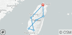  Taiwan Explorer 11 Days Panorama Tour - 7 destinations 