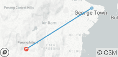  Circuit gastronomique à Penang - 3 destinations 