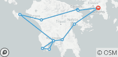  Griekenland roadtrip: Peloponnesos ontmoet Zakynthos - 12 bestemmingen 