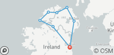  Viaje por carretera al norte de Irlanda: lugares de interés y maravillas costeras - 8 destinos 