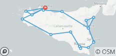  Viaje a la encantadora Sicilia - 10 días - 19 destinos 