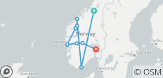  La bella Noruega - Fin en Oslo - 9 destinos 