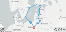  Fabulosa Polonia y capitales bálticas - 22 destinos 