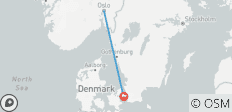  Oslo and Copenhagen - 2 destinations 