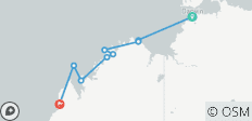  Kimberley Coastal Expedition Darwin → Broome (2025) - 9 destinations 