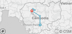  Kambodscha Entdeckungsreise - 8 Tage - 5 Destinationen 