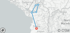  Self-Guided Tour: Theth, Valbona &amp; Koman Lake in 4 Days - 7 destinations 