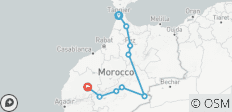  De Tánger a Marrakech 4 días - 9 destinos 