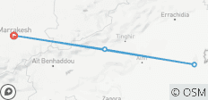  Luxe Marokko Rondreis door Van Marrakech Naar Erg Echabbi Duinen 3dagendagen - 4 bestemmingen 