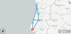  Portugal Express - 3 days - 7 destinations 