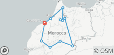  Big Morocco Tour 11 Days – Citys – Desert – Ocian ( Private Morocco Tour ) - 11 destinations 