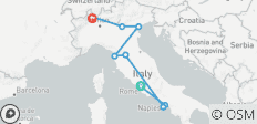  Vistes italiennes (de Rome à Stresa) (2025) - 9 destinations 
