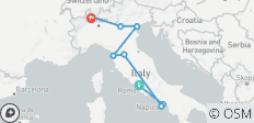  Italian Vistas (Rome to Stresa) (2025) - 9 destinations 