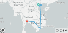  Amazing Vietnam, Cambodia &amp; Thailand in 12 days - 7 destinations 