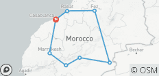  Circuito privado de Marruecos - Ciudades imperiales y Sáhara - 8 destinos 