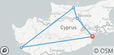  Circuit privé personnalisé à Chypre, départ quotidien - 5 destinations 