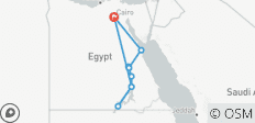  Disfruta de 6 noches, El Cairo, Pirámides, Crucero por el Nilo, Abu Simbel y Mar Rojo por vuelo - 12 destinos 