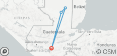  Tikal Adventure 2 Days Tour - 4 destinations 