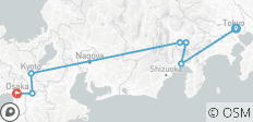  Circuit classique personnalisé de 7 jours à Tokyo et dans le Kansai (guide et chauffeur privés）Family Tour) - 7 destinations 